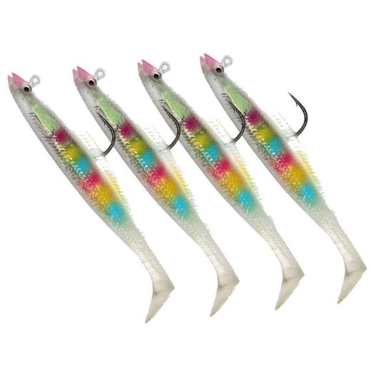 Details about   Sidewinder Candy King Sandeel Lures 4"  6" 10g 25g Cod Bass Sea Fishing Tackle