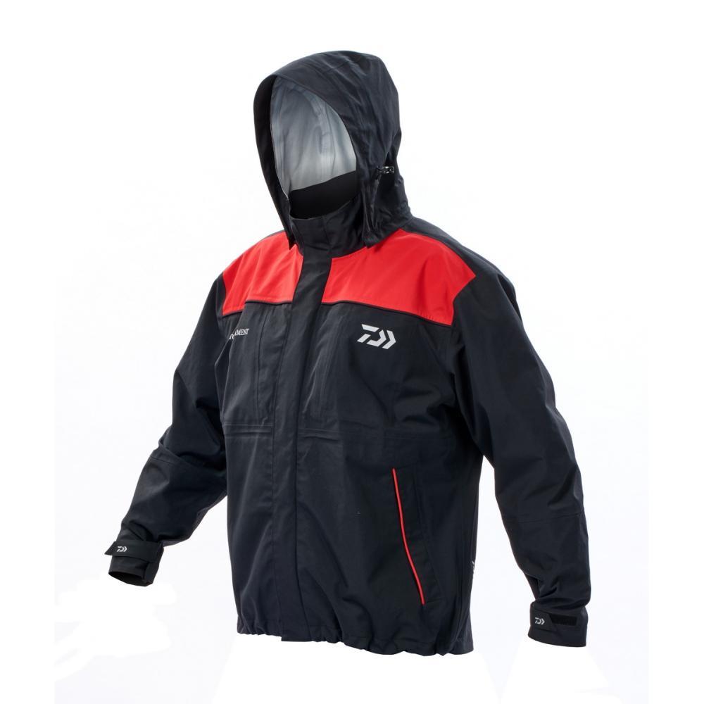 Daiwa Tournament Waterproof Jacket - Red/Black