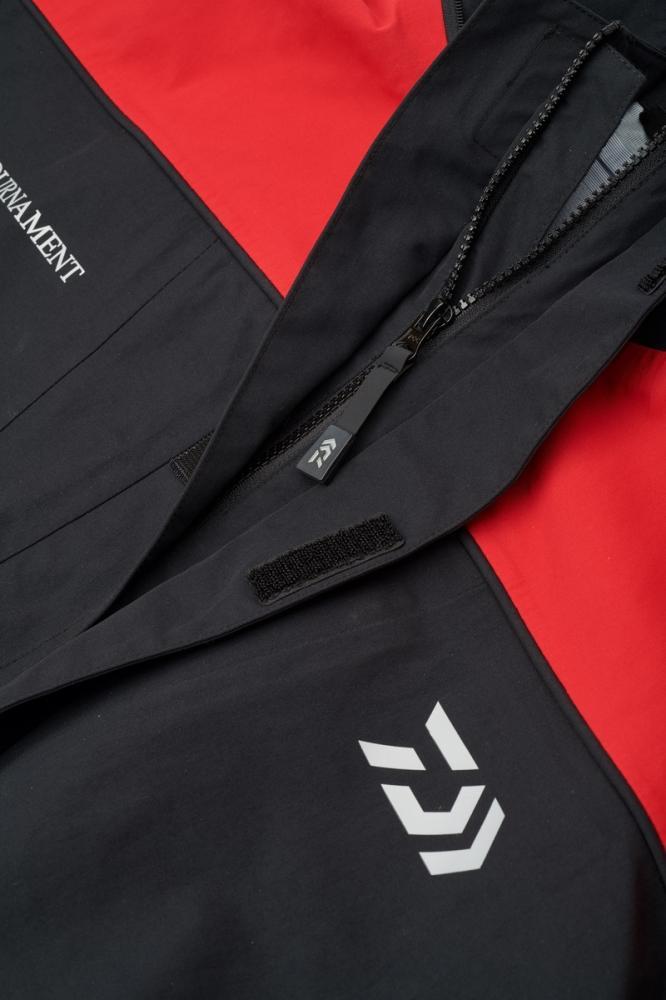 Daiwa Tournament Waterproof Jacket - Red/Black