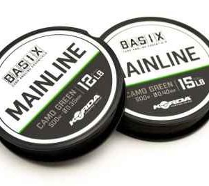 Korda Basix Mainline Camo Green 500m