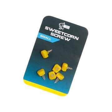 Nash Sweetcorn Screw All Sizes Available 6 Per Pack NEW 