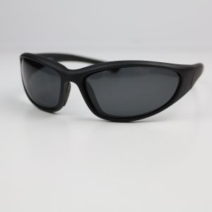 Wychwood Black Wrap Smoke Lens Sunglasses
