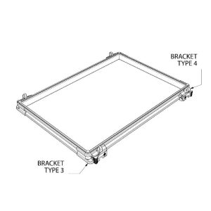Preston Innovations Inception Mag Lok - 26mm Shallow Tray Unit
