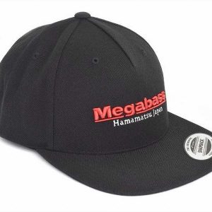 Megabass Classic Snapback Cap - Black/Red