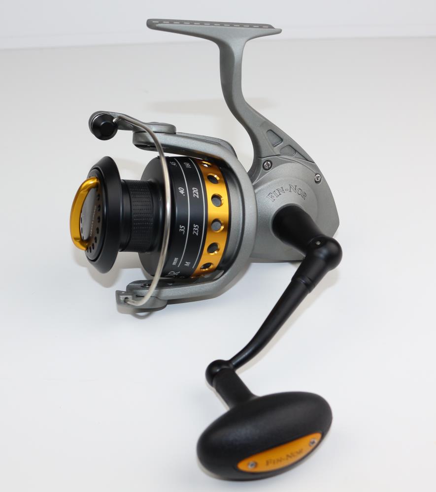  Fin-Nor LT60 Lethal Spinning Reel, 240-Yards, 14-Pound Mono  Line Capacity, 30-Pound Maximum Drag, Gray and Black Finish : Spinning  Fishing Reels : Sports & Outdoors