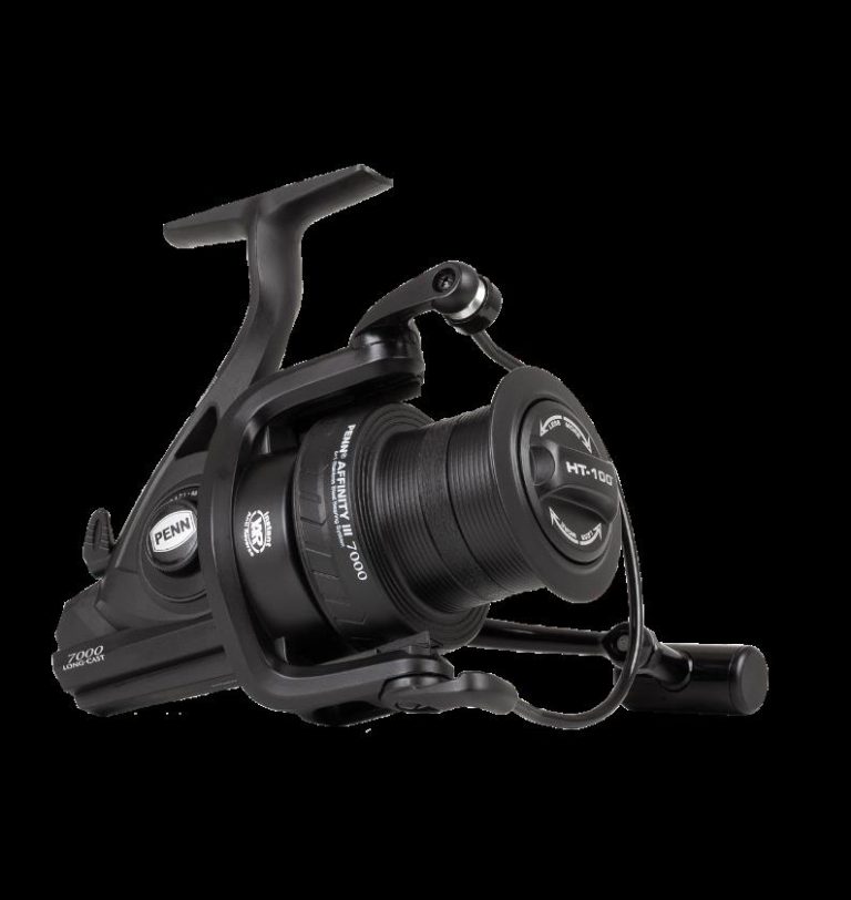 Moulinet PENN Affinity III Longcast – Pêche Au Brochet, Silure Et Carpe, 7 Roulements étanches, Frein HT-100, Bobine De Rechange Incluse