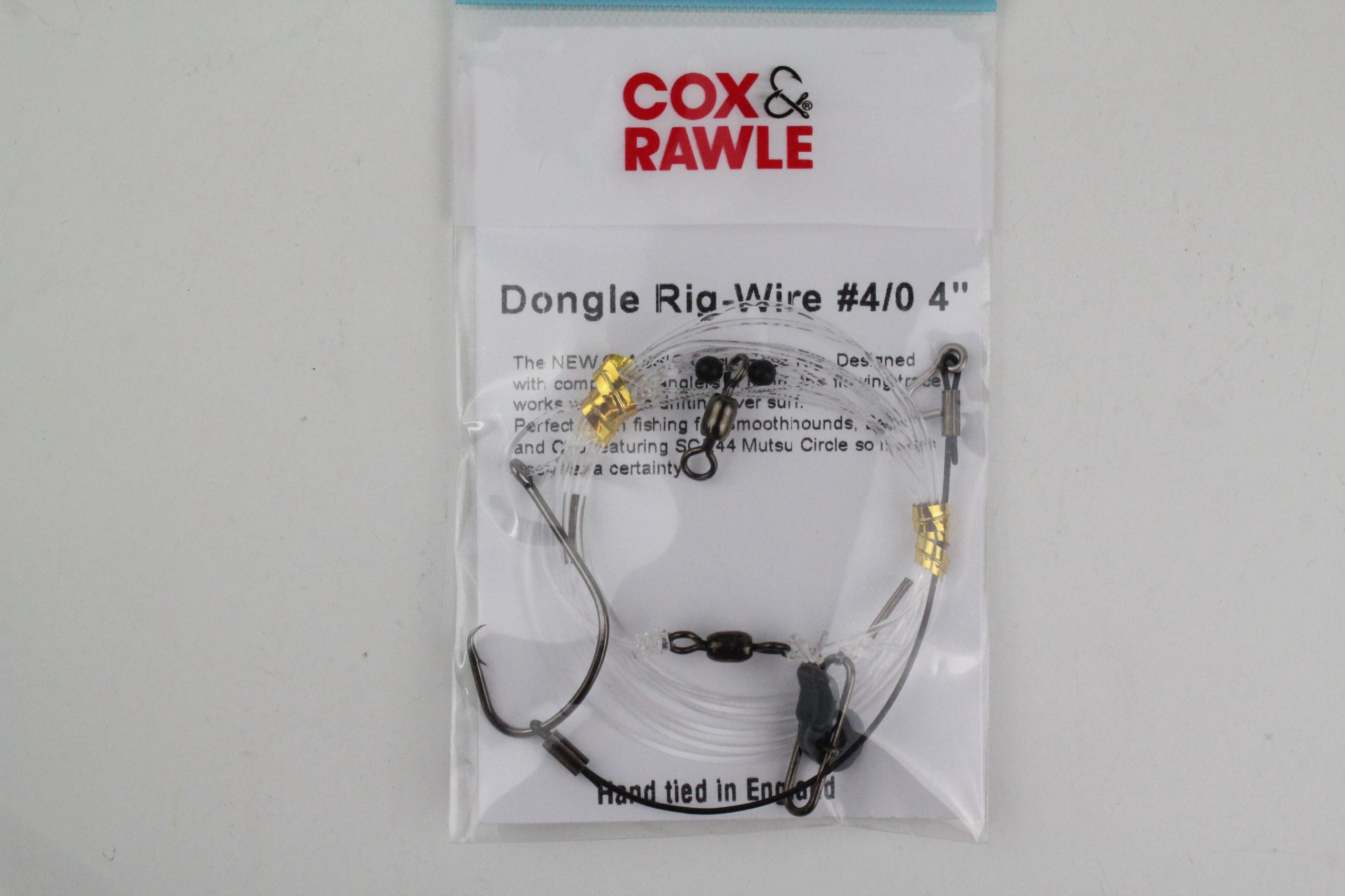 Cox & Rawle Dongle Rig Wire 6/0 6 Inch - Veals Mail Order