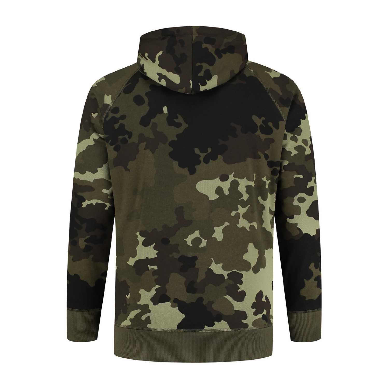 Polaire à Capuche Korda Kore – Veste De Pêche Chaude Et Confortable, Fermeture Zip, Poches Zippées Et Poche Poitrine Pour Récepteur/téléphone