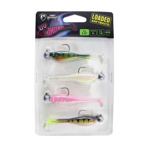 Fox Rage Ultra UV Loaded Softbaits Mini Fry 7cm 5g - Mixed