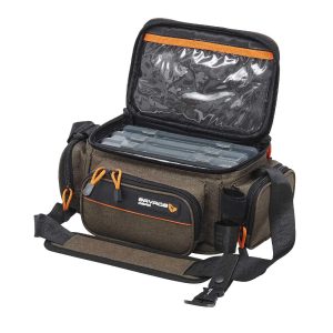 Savage Gear System Box Bag M 3 Boxes 5 Bags 20X40X29cm 12L