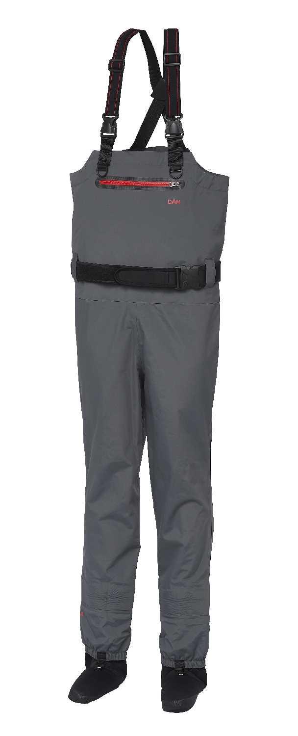 2-Ply Breathable Waterproof Fishing Chest Waders – Stockingfoot River Wader Pants (US Size 10-14)