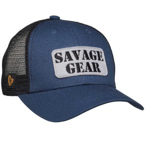 Savage Gear Logo Badge Cap One Size Teal Blue
