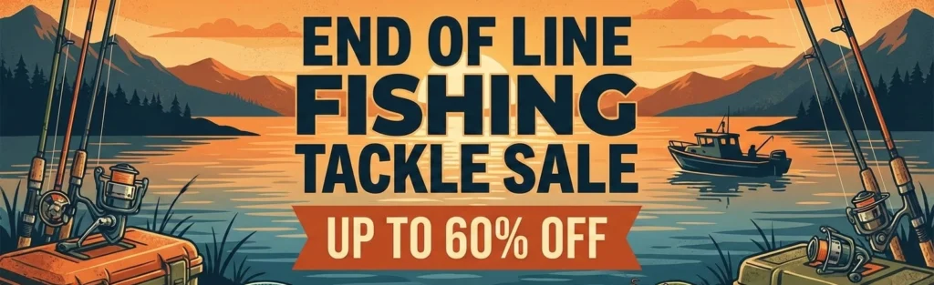 fishing tackle sale