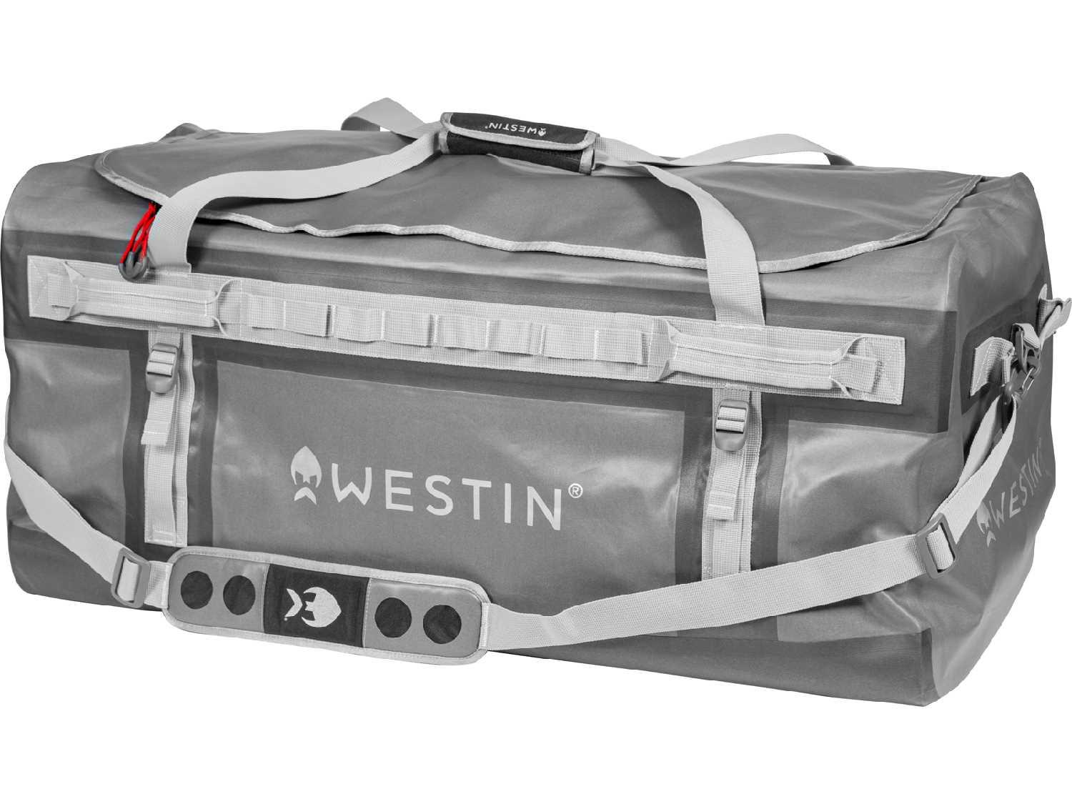 Westin W6 Roll-Top Duffelbag Silver/Grey Large | Team Outdoors