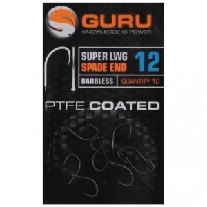 Guru Super LWG Spade End Barbless Hooks