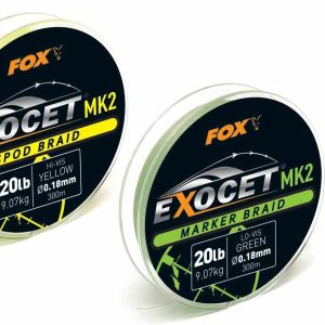 Fox Exocet Spod Braid 300m 20lb Hi-Vis Yellow