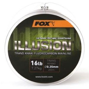 Fox Illusion Trans Khaki Fluorocarbon Mainline 19lb
