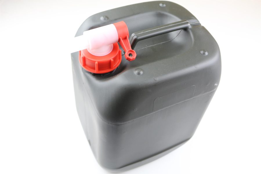 10 LITRE JERRY CAN IN GREEN WITH TAP