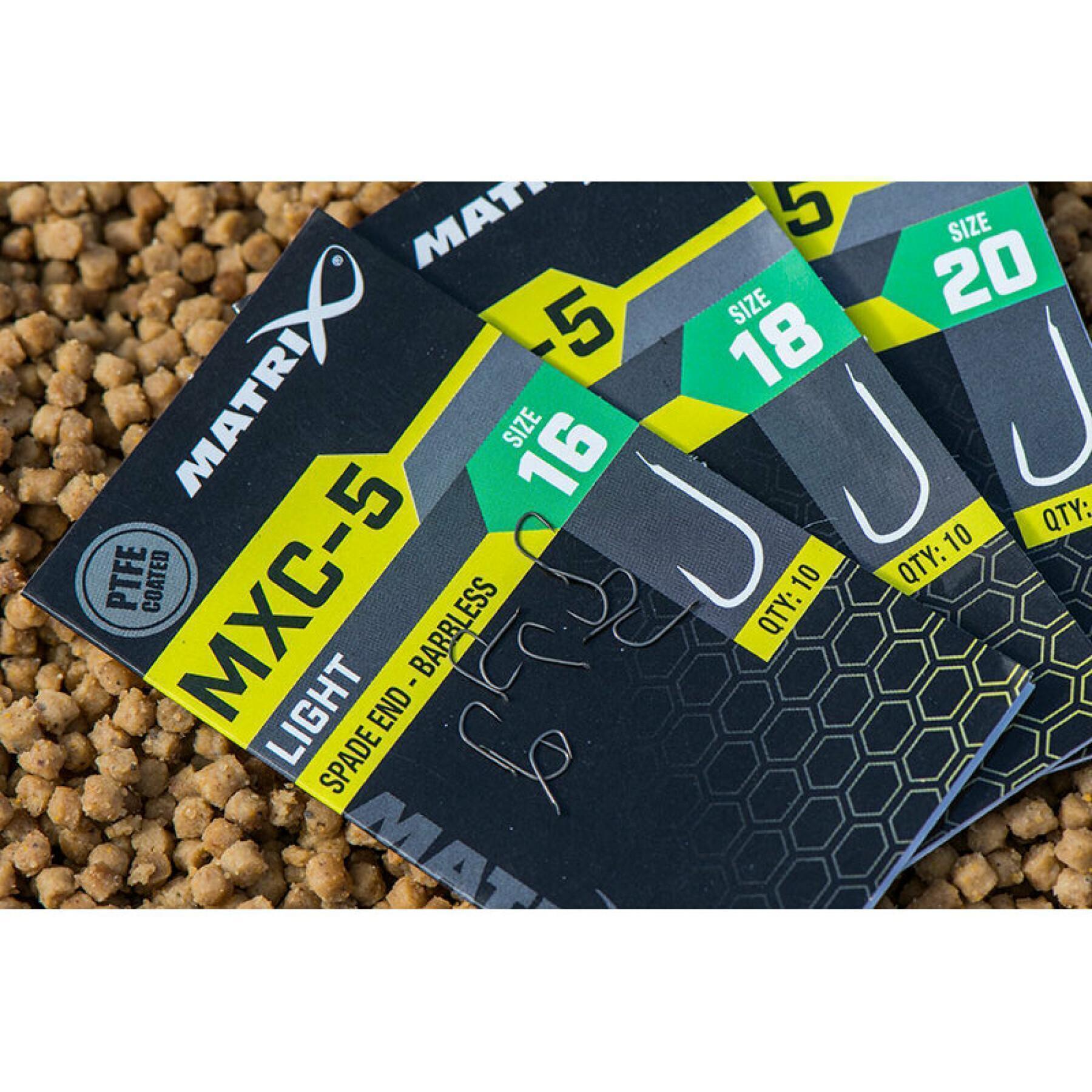 Matrix MXC-5 Barbless Spade End Hooks