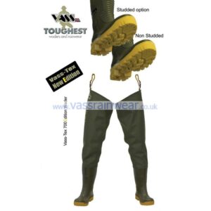 Vass Tex Nova 700 Cleated Thigh Waders
