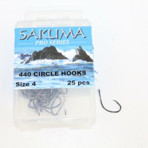 Sakuma Pro Series 440 Circle Hooks Size 4 25 pcs