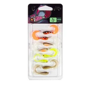 Fox Rage Ultra UV Micro Grub Tail 4cm Mixed 8 per pack