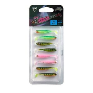 Fox Rage Ultra UV Micro Tiddler Fast 5cm Mixed 8pcs