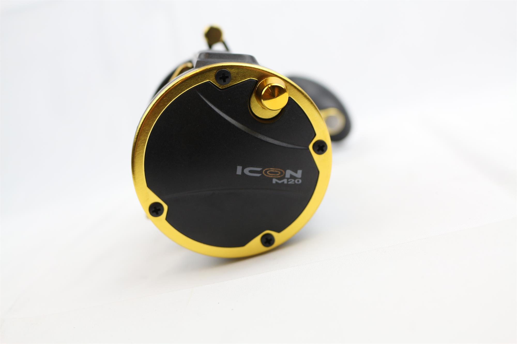 Reel Angling® Icon Spin Sea Robust Fishing Lure Reel | Icon Boat Multiplier  20/30 40/50 3000 Size | Comes Pre - Loaded With 20lb Braid
