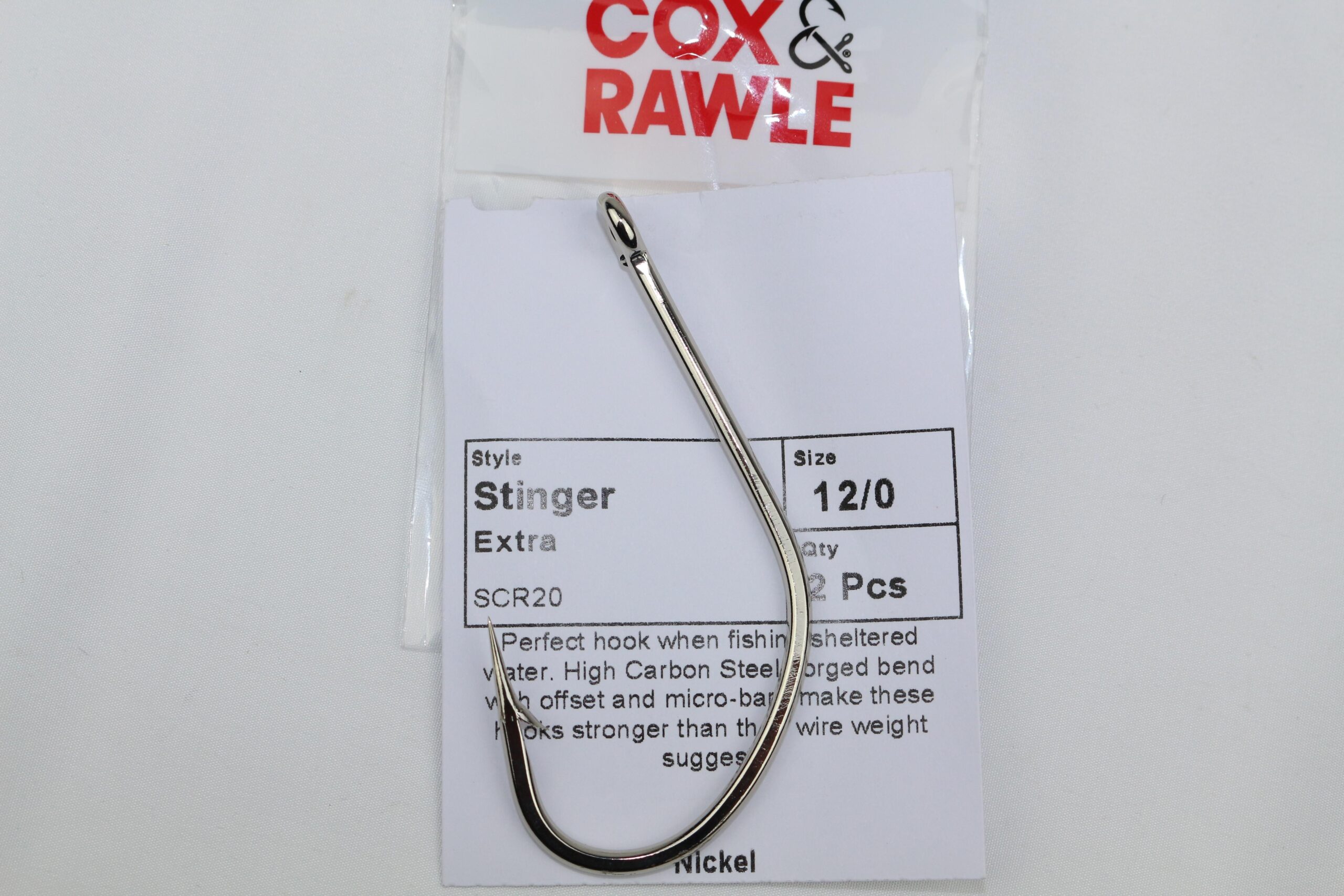  100 Gerry's Tackle 2X Strength 150010 Sickle Open Eye Siwash Fish  Hooks Size 4 : Sports & Outdoors