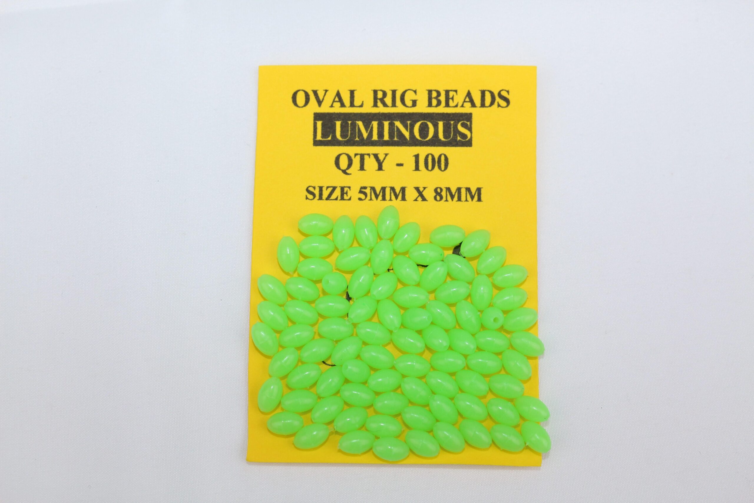 Nf&E 200Pcs/Set Oval Sea Fishing Rig Beads 5Mmx8Mm - Transparent Fishing  Beads 4.7 X 6Mm : : Home & Kitchen