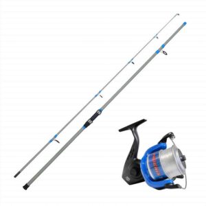 Axia Phoenix 10' Beach & Pier 4-6oz 2pc & 6000FD Reel w/18lb Line