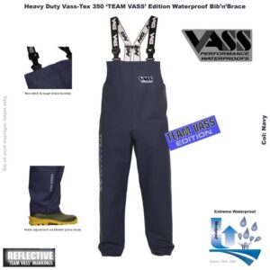 Team Vass 350 Heavy Duty Bib & Brace