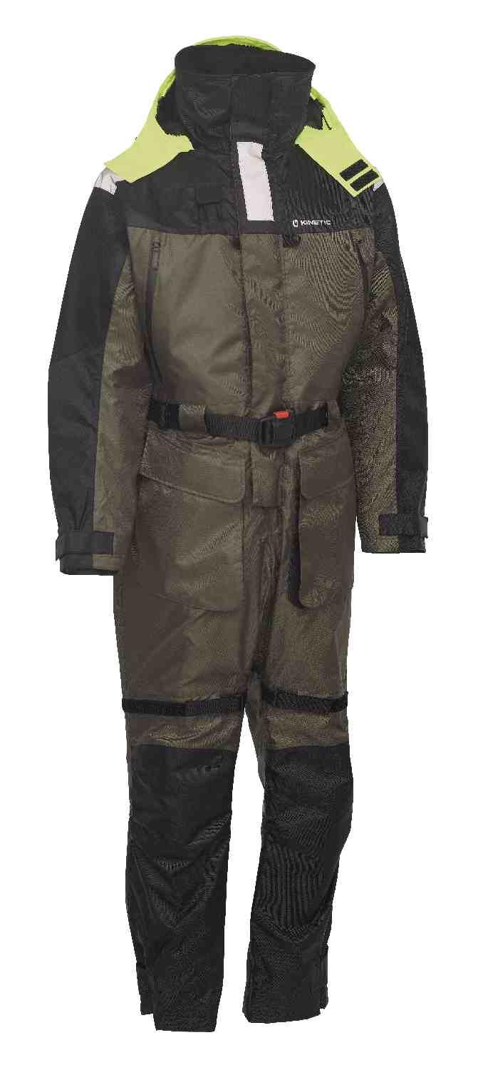 Kinetic Guardian 1pc Flotation Suit - Olive/Black - Image 2