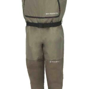 Kinetic Drygaiter II Stocking Foot Waders - Dusty Olive