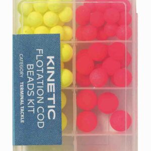 Kinetic Flotation Cod Beads Kit 72Pcs