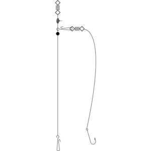 Axia Beach Rig Pulley Pennel Dropper 5/0