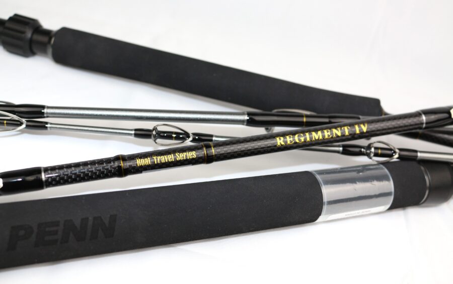 Penn Rods Straps Penn Regiment IV Boat 5 Piece Travel Rods