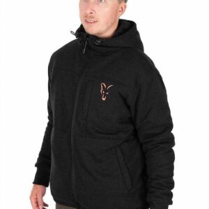 Fox Collection Sherpa Jacket - Black