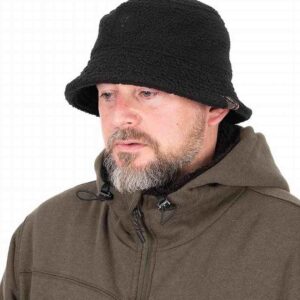 Fox Sherpa Bucket Hat - Black