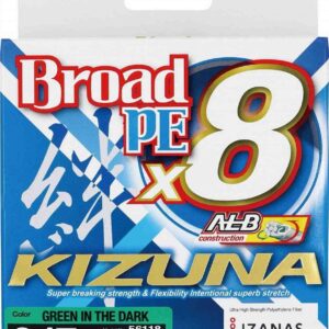 Owner Broad PE Braid Dark Green 135m