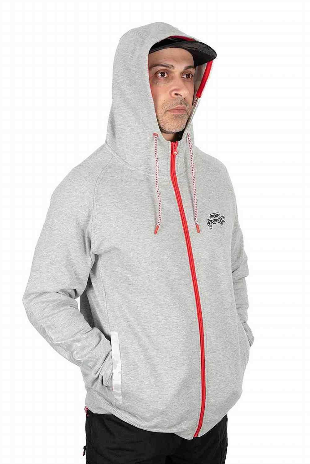 Fox Rage Voyager Hoody - Light Grey - Image 3
