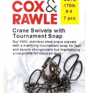 Cox & Rawle Stainless Steel Crane Swivel / Tournament Snap