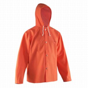 Grundens Nordan Hooded Jacket - Orange