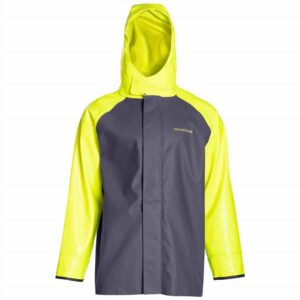 Grundens Hauler Jacket - Hi-Vis Yellow / Grey