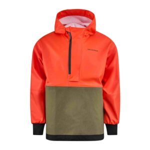 Grundens Neptune Armored Anorak - Orange/Olive
