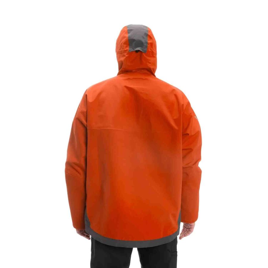 Grundens Full Share Breathable Smock - Orange - Image 4
