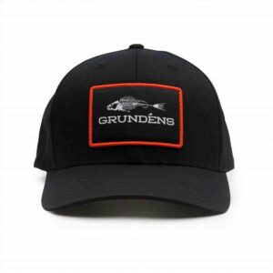 Grundens Fish Bones Trucker Cap 312 - Black/Charcoal - One Size