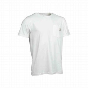 Nash Make It Happen Badge Pocket T Shirt Ecru