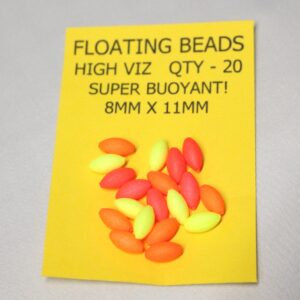 Gerrys Floating Beads Multi Coloured 8mm x 11mm