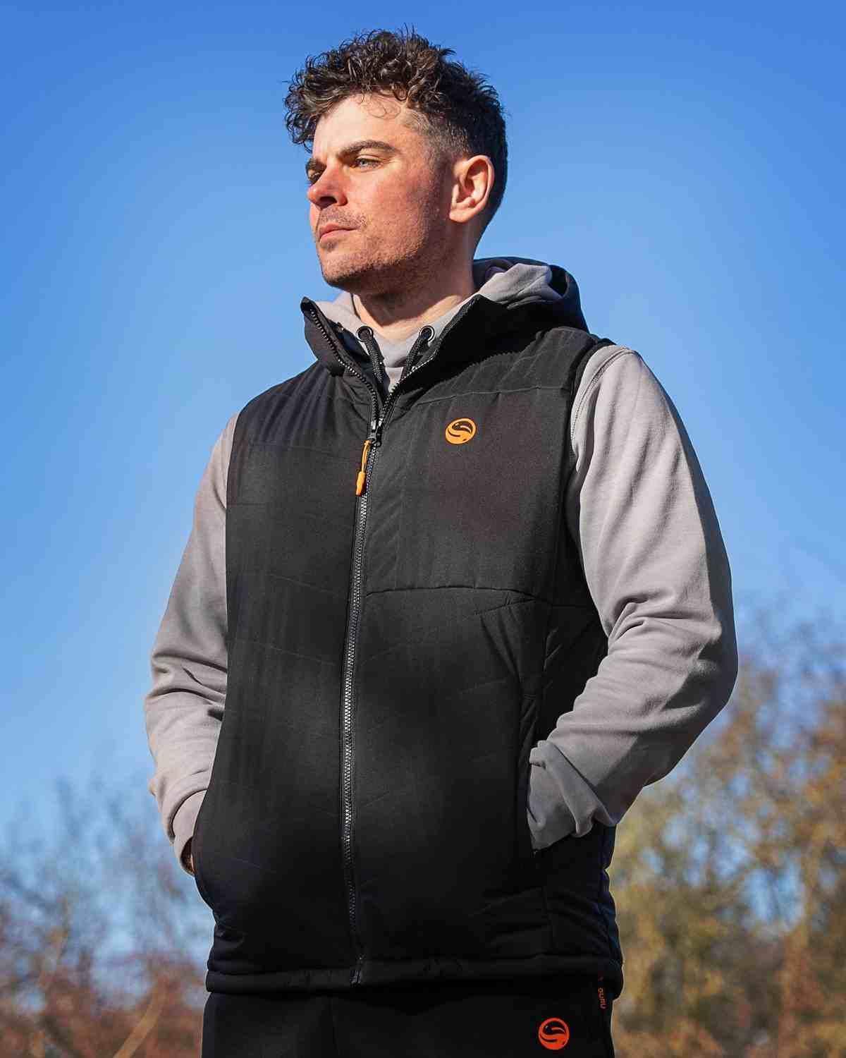 Guru Hybrid Gilet - Black - Image 6